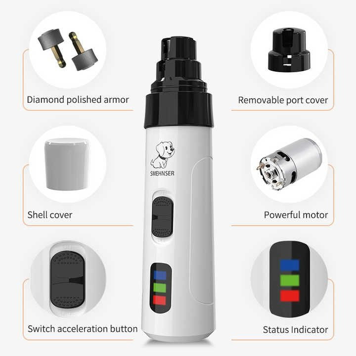 SMEHNSER Silent Nail Groomer